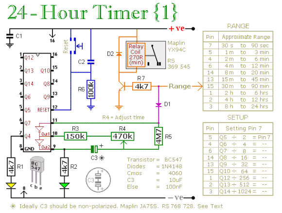 24 Hour Mk1 Circuit Diagram