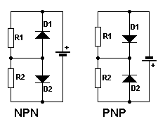 NPN PNP Junction Transistor Biasing 