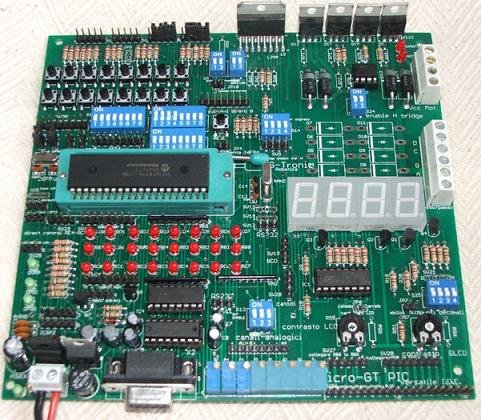 Micro GT PIC Versatile Demo Board Programmer Complete