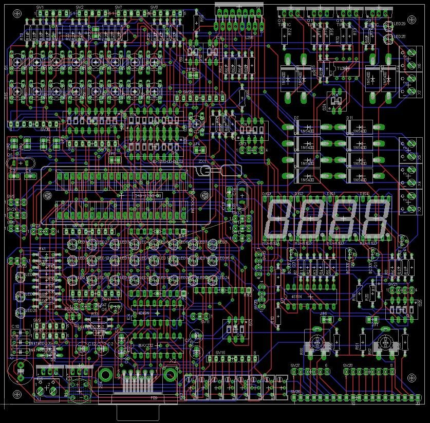 PIC Versatile IDE - Micro-GT PIC Ultimate PCB Layout